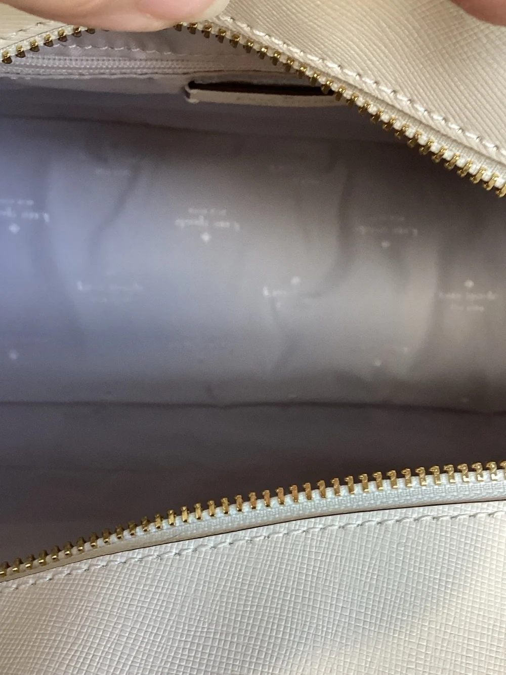 Kate Spade Festive Floral Meringue Leather Tote Bag - Picture 10 of 14